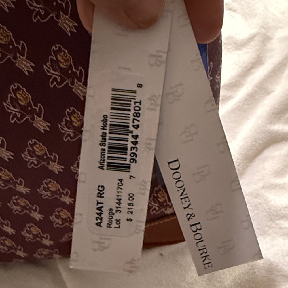 Dooney & Bourke ASU Sparky Women's Bag - New - Picture 7 of 11